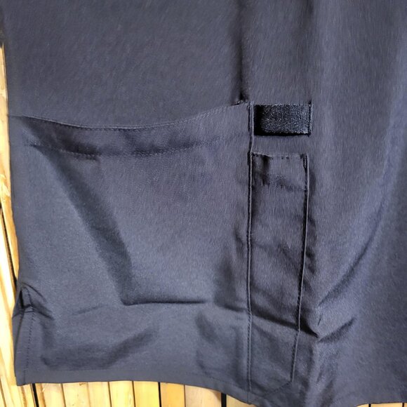 Dickie's Woman's EDS Essentials Medical V Neck Scrub Top 3XXL Black NEW - Picture 5 of 8